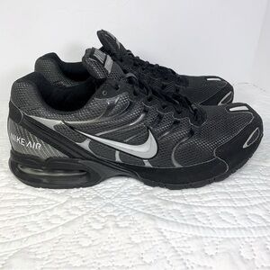 Nike Air Max Torch 4 Men’s Size 12 Black Silver Athletic Sneaker Running Shoes